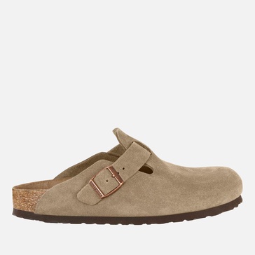 Birkenstock Men's Boston Suede Mules - Taupe - EU 45/UK 10.5