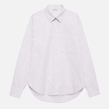 Anine Bing Braxton Crepe Shirt - S