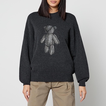 Alexander Wang Beiress Oversized Wool-Blend Jumper - S