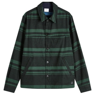 Paul Smith Long Sleeve Flannel Overshirt