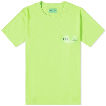 END. x C.P. Company ‘Adapt’ Plated Fluo Jersey T-shirt