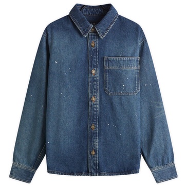 A.P.C. Basile Painter Denim Overshirt