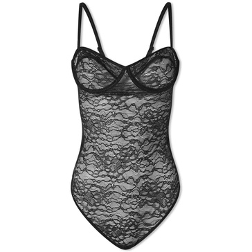 Anine Bing Via Lace Bodysuit