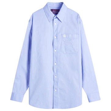 Gucci Oxford Cotton Long Sleeve Shirt