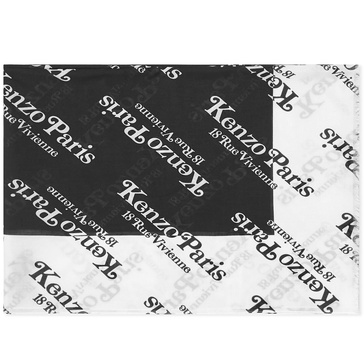 Kenzo Stole Logo Scarf