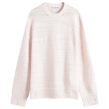 Acne Studios Distressed Hem Slub Knit