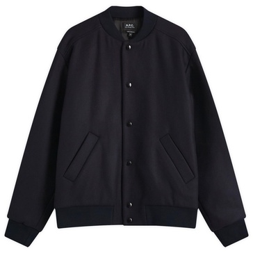A.P.C. Micky Logo Varsity Jacket