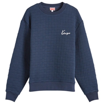 Kenzo Weave Crew Neck Sweat