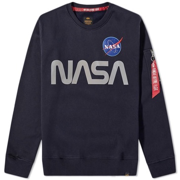 Alpha Industries NASA Reflective Crew Sweat
