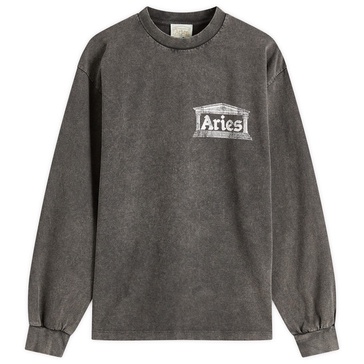 Aries Aged Ancient Temple Long Sleeve T-Shirt