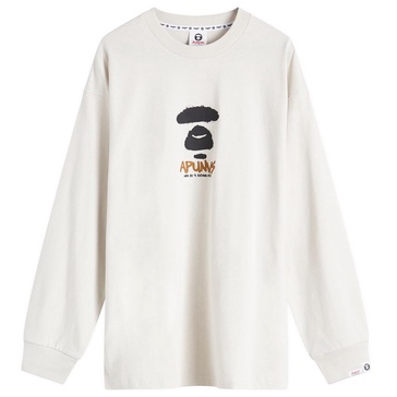 AAPE Snake Camo Graffiti Long Sleeve T-Shirt