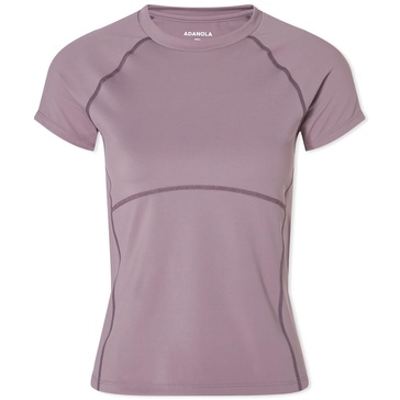 Adanola Ultimate Seam Detail Short Sleeve Top