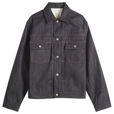 Jil Sander Raw Denim Trucker Jacket