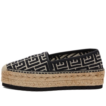 Alex canvas espadrilles with PB Labyrinth monogram