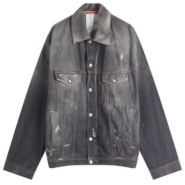 Acne Studios Robert U Black Trafalgar Denim Jacket