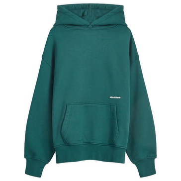 about:blank Box Logo Hoodie