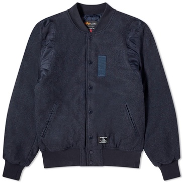 Alpha Industries Wool Varsity Flight Jacket