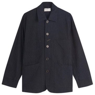 Universal Works Ospinal Cotton Seersucker  Bakers Jacket