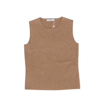 Camel Wool Blend Fosco Vest