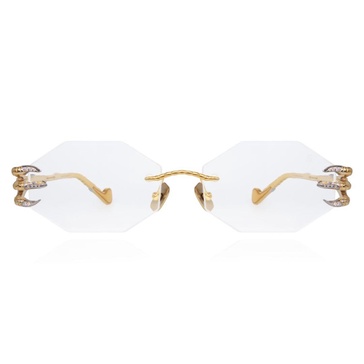 Claw Optical Octagonal - Diamondgold Diamond