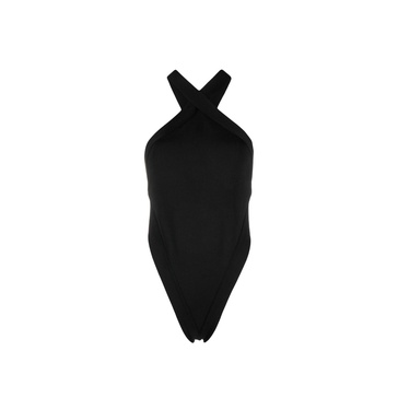 Saint Laurent Crossneck Bodysuit Top Women