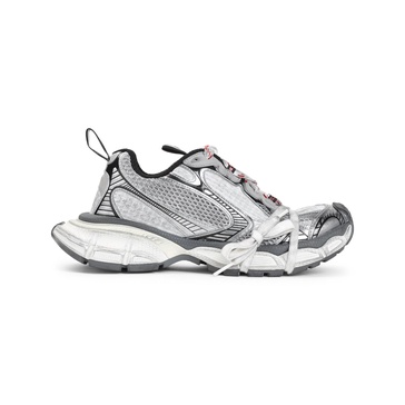 Multicolor Distressed Mesh Sneakers