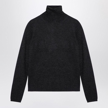 Max Mara Anthracite Grey Cashmere Turtleneck Women
