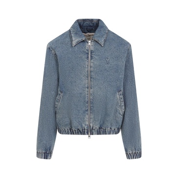 Ami Classic Adc Zipped Jacket Men