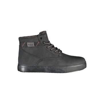 chic  lace-up boots with contrast men's details