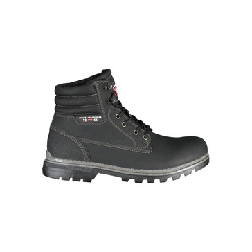 urban contrast lace-up men's boots