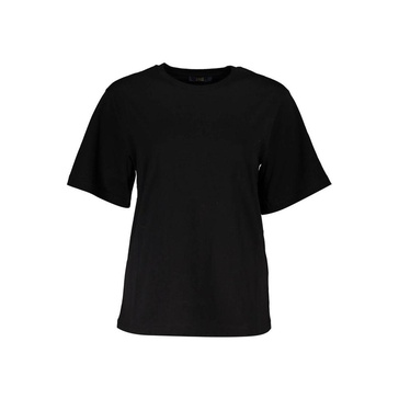 Cavalli Class Black Cotton Tops & T-Shirt