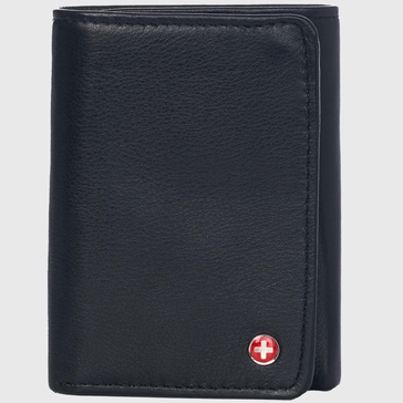 RFID Mens Wallet Deluxe Capacity Trifold With Divided Bill Section