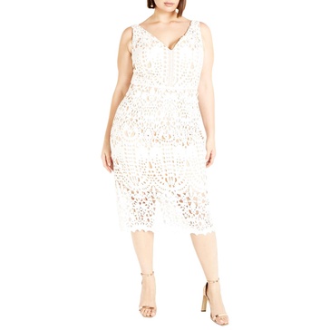 Plus Size All Class Dress