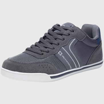 Men's Liam Fashion Sneakers Suede Trim Low Top Lace Up Tennis Shoes