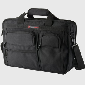 Conrad Messenger Bag 15.6 Inch Laptop Briefcase with Tablet Sleeve