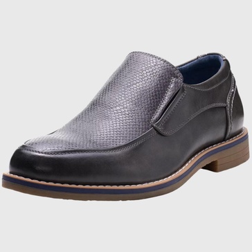 Carter Mens Slip On Loafers Snakeskin Dress Shoes Leather Lined