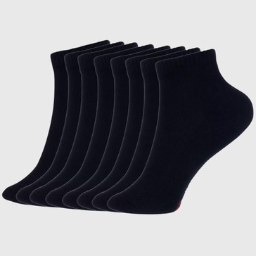 Mens 8 Pack Ankle Socks Low Cut Cotton Athletic Sock Shoe Size 6-12