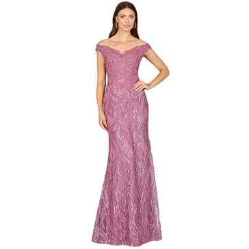 Women's Off Shoulder, Mermaid Lace Gown