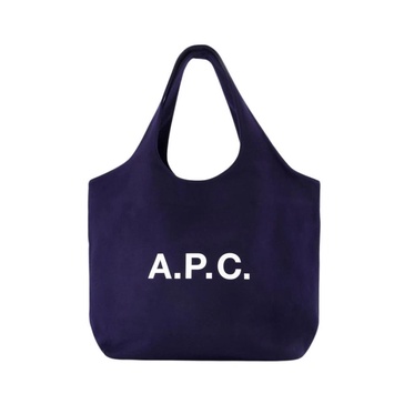 Blue Wool Tote Bag Ninon