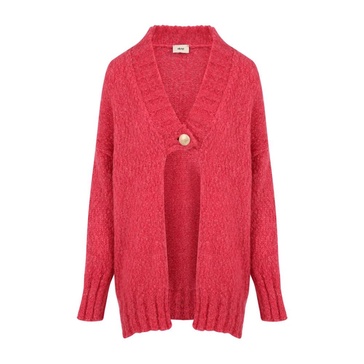 Fuchsia Cardigan Cardigan
