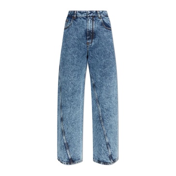 High-waisted Jeans