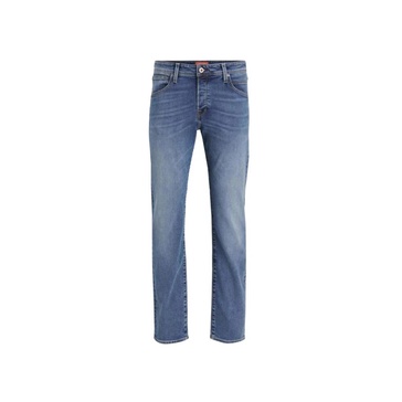 Slim Fit Denim Jeans with Logo Patch