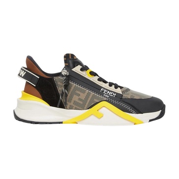 MultiColour Slip-On Sneakers with Wavy Sole