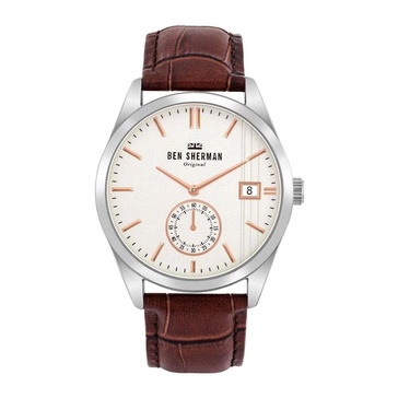 Stylish Leather Analog Watch