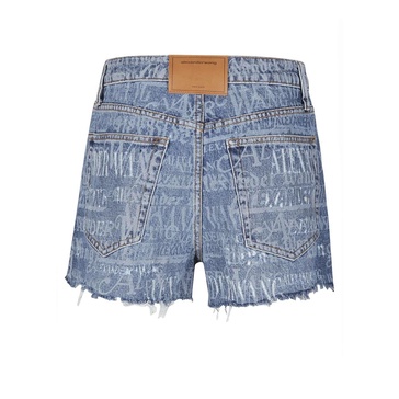 NEWSPRINT LOGO BITE SHORT
