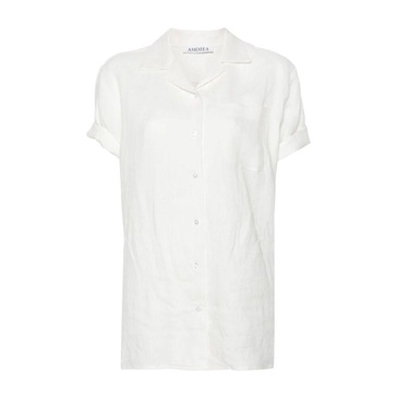 Linen Cuban Collar Shirt