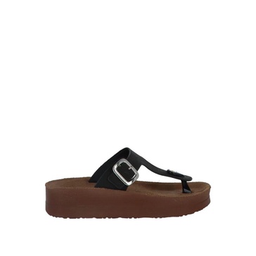 Black Bow Slippers