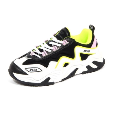 Leather fabric shoes, model 2841MDS7001