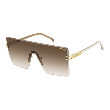 Gold Ivory Brown Shaded Sunglasses