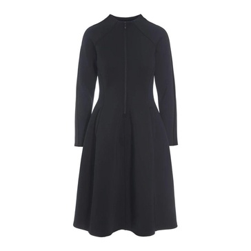 Sporty Feminine Scuba Dress